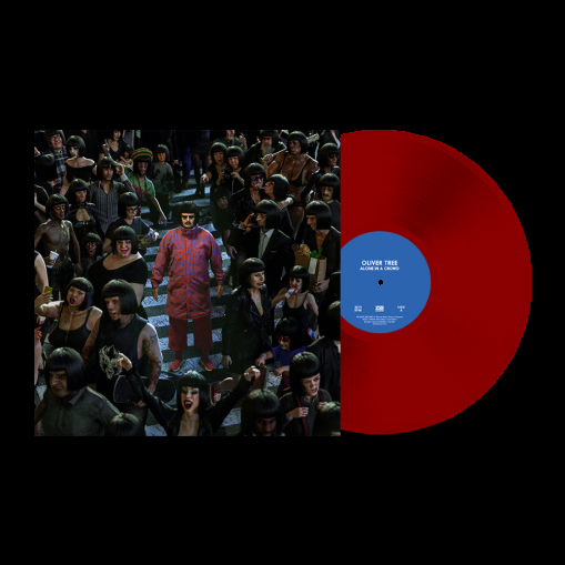 Okładka TREE, OLIVER - ALONE IN A CROWD (RED VINYL) (INDIE)