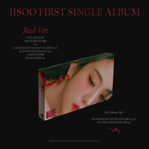 Okładka JISOO - ME - BOX RED (EP)