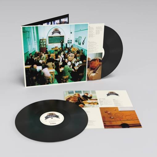Okładka Oasis - The Masterplan (Remastered) (Black LP)