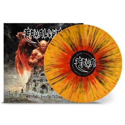 Okładka Cavalera - Bestial Devastation LP SPLATTER