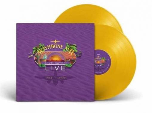 Okładka Wishbone Ash - Live Dates Live LP YELLOW