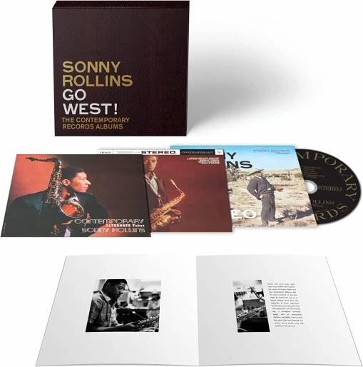 Okładka ROLLINS, SONNY - GO WEST! THE CONTEMPORARY RECORDS ALBUMS (3CD)