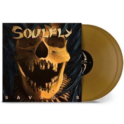 Okładka Soulfly - Savages 10 Years Anniversary Edition LP GOLD