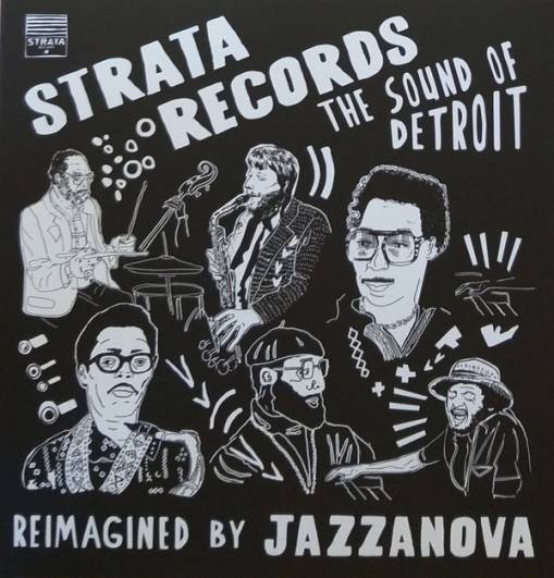 Okładka Jazzanova - Strata Records - The Sound of Detroit LP