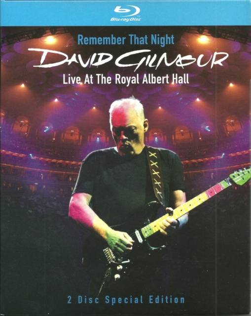 Okładka David Gilmour - Remember That Night [TYLKO REGION A!] [NM]