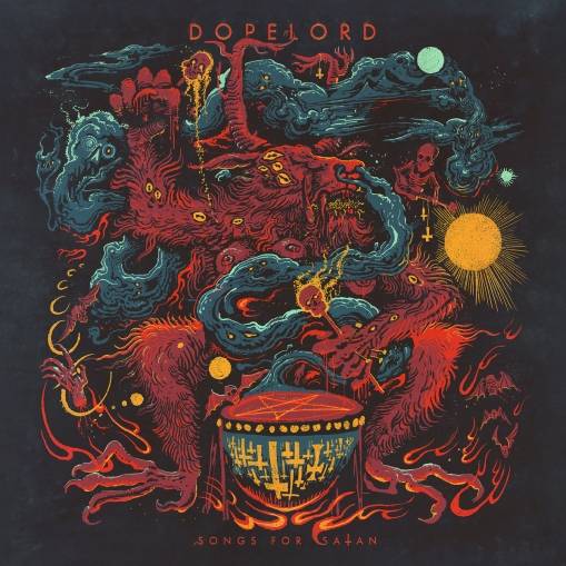 Okładka Dopelord - Songs For Satan LP BLACK