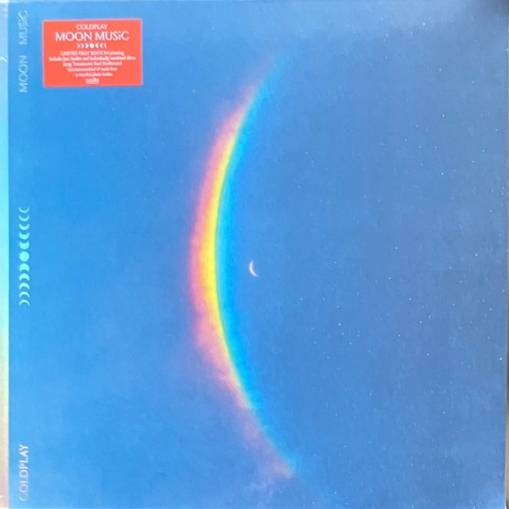 Okładka COLDPLAY - MOON MUSIC (LIMITED RED VINYL, INDIE)