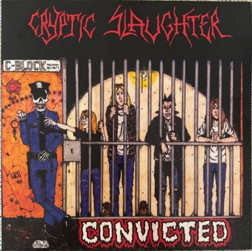 Okładka Cryptic Slaughter - Convicted LP SPLATTER