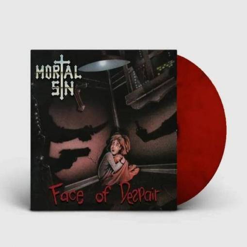 Okładka Mortal Sin - Face Of Despair LP RED