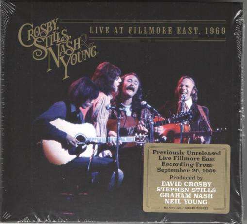 Okładka CROSBY, STILLS, NASH & YOUNG - LIVE AT FILLMORE EAST, 1969