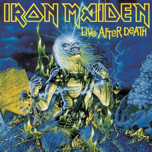 Okładka IRON MAIDEN - LIVE AFTER DEATH