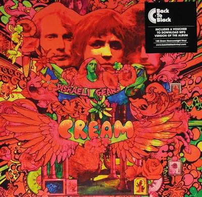 Okładka CREAM - DISRAELI GEARS LP