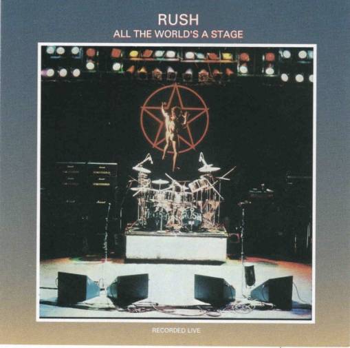 Okładka RUSH - ALL THE WORLD'S A STAGE (REMASTERED)