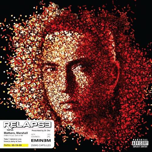 Okładka Eminem - Relapse