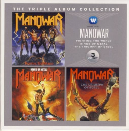 Okładka MANOWAR - TRIPLE ALBUM COLLECTION (3CD)