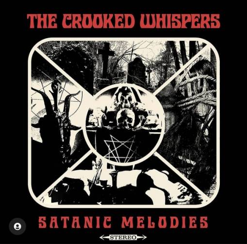 Okładka Crooked Whispers, The - Satanic Melodies LP PICTURE