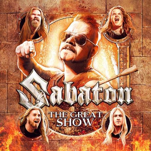 Okładka Sabaton - The Great Show BLURAY+DVD