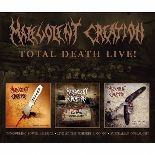Okładka Malevolent Creation - Total Death Live