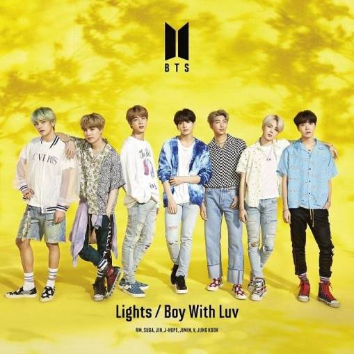 Okładka BTS - LIGHTS / BOY WITH LUV (EDITION A) (CD+ DVD) LTD.