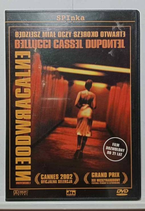 Okładka Gaspar Noe - Nieodwracalne [NM]
