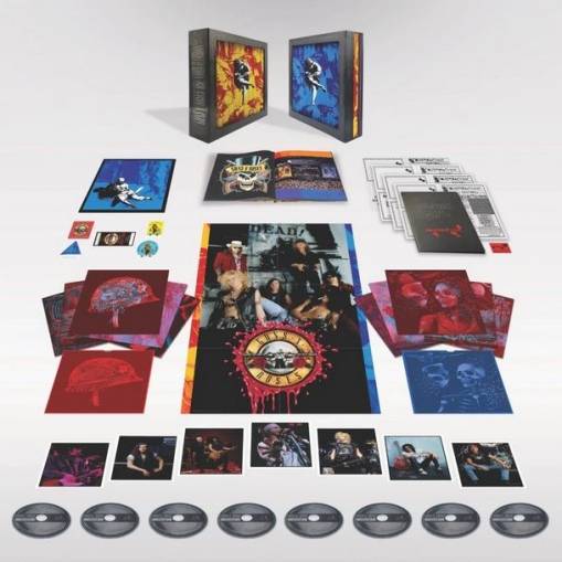 Okładka GUNS N' ROSES - USE YOUR ILLUSION - SUPER DELUXE BOX (7CD+1BRD+HCB SLIPCASE) LTD.