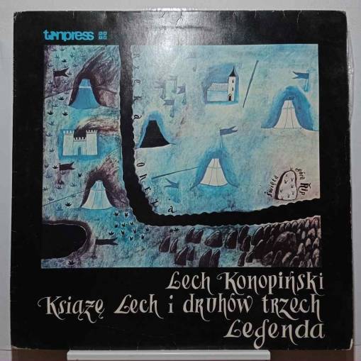 Okładka Lech Konopiński - Książę Lech I Druhów Trzech (Legenda) (LP) [G]