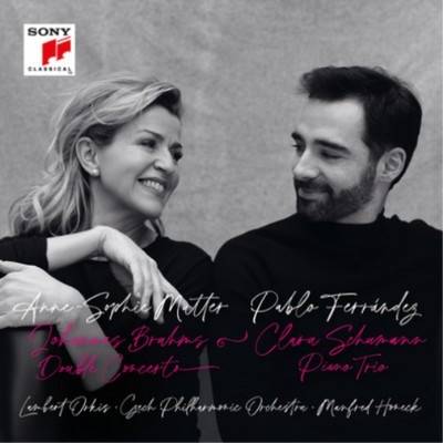 Okładka Anne-Sophie Mutter & Pablo Ferrández - Brahms: Double Concerto & C. Schumann: Piano Trio