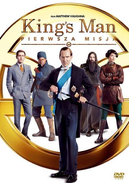 Okładka Matthew Vaughn - KING'S MAN: PIERWSZA MISJA (DVD)