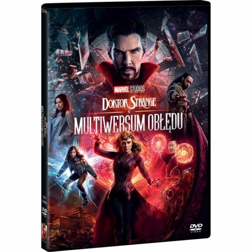 Okładka Sam Raimi - DOKTOR STRANGE W MULTIWERSUM OBŁĘDU (DVD)