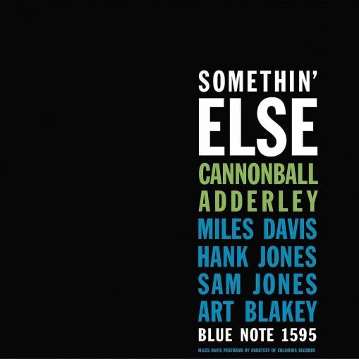 Okładka CANNONBAL ADDERLEY - SOMETHIN ELSE / CLASSIC VINYL (LP)