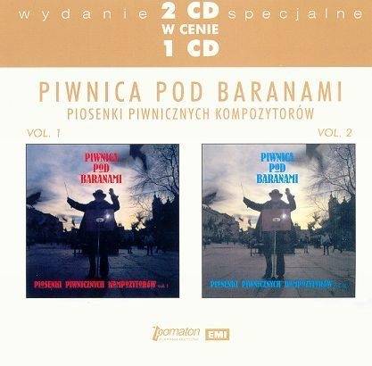 Okładka PIWNICA POD BARANAMI - PIOSENKI PIWNICZNYCH KOMPOZYTOROW VOL.1 & 2