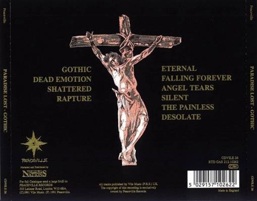 Gothic (Wydanie UK 1995 Peaceville) [NM]