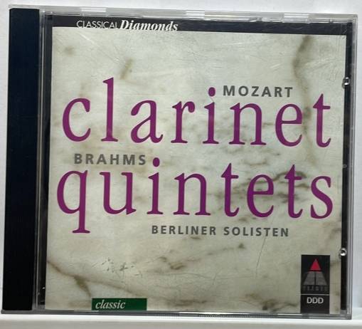 Okładka Mozart Brahms - Clarinet Quintets KARL LEISTER BERLINER SOLISTEN [NM]