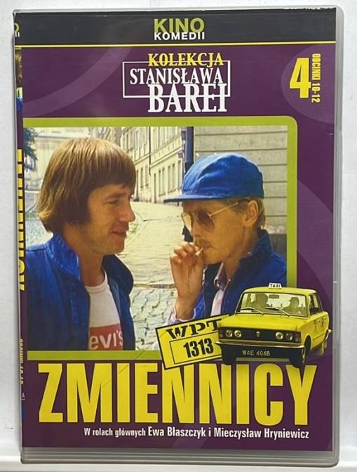 Okładka Stanisław Bareja - ZMIENNICY odcinki 10-12 [VG]