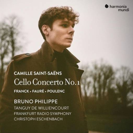 Okładka Saint-Saens - Cello Concerto No 1 - Franck Faure & Poulenc Frankfurt Radio Symphony Orchestra Eschenbach Philippe De Williencourt