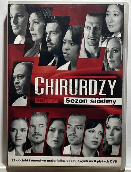 Okładka Shonda Rhimes - CHIRURDZY SEZON 7 [NM]