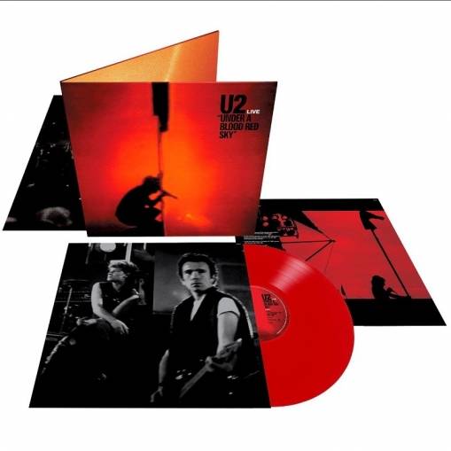 Okładka U2 - UNDER A BLOOD RED SKY (COLOUR LP)