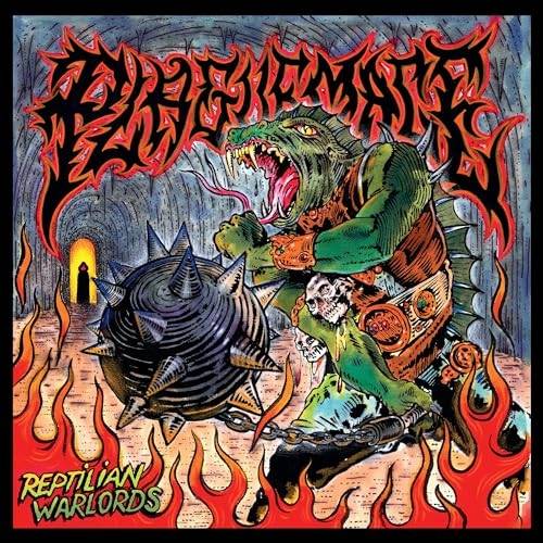 Okładka Plaguemace - Reptilian Warlords CD LIMITED