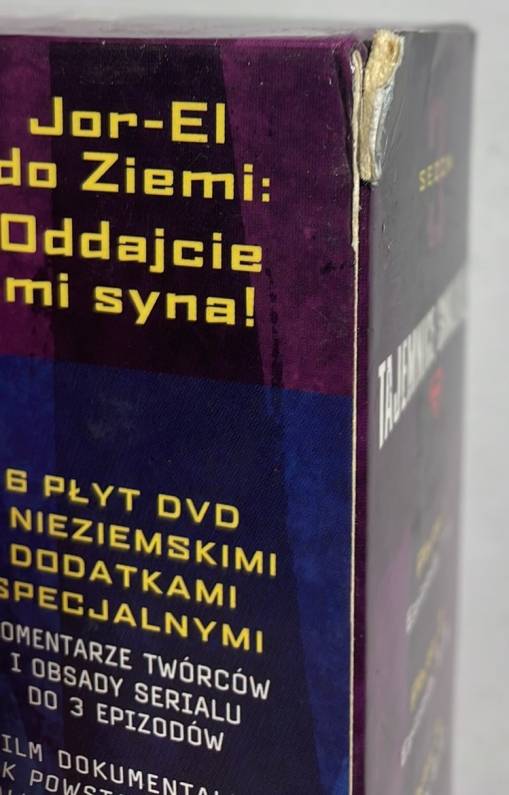 TAJEMNICE SMALLVILLE SEZON 3 (CZYTAJ OPIS) (6DVD) [NM]