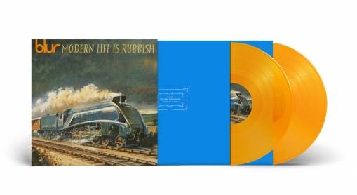 Okładka BLUR - MODERN LIFE IS RUBBISH (ORANGE VINYL ALBUM)