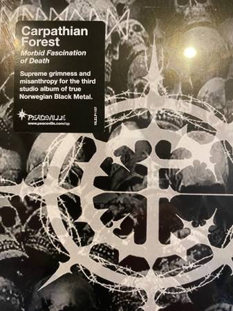 Okładka Carpathian Forest - Morbid Fascination Of Death LP