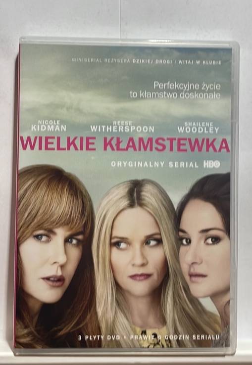 Okładka David E. Kelley - WIELKIE KŁAMSTEWKA SEZON 1 (3DVD)  [EX]