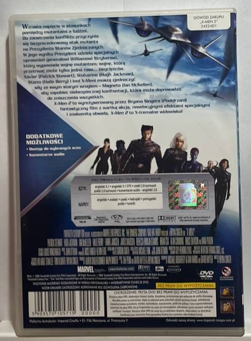 X-MEN 2 (DVD) [NM]