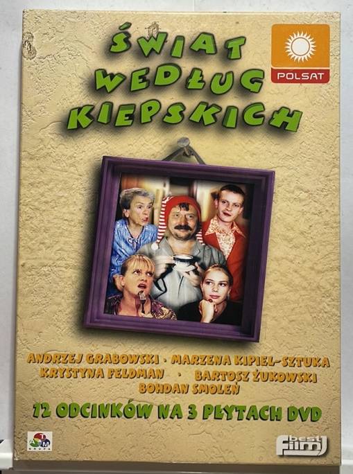 Okładka Okił Khamidov - Świat według kiepskich: Seria 1, 1-12 Odc. (3DVD) [EX]