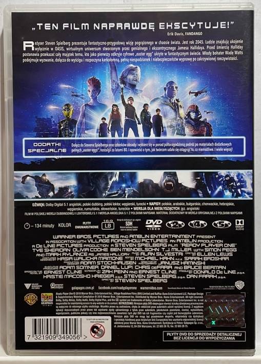 PLAYER ONE (2DVD) [NM]