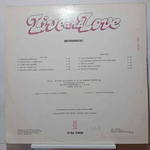 Live And Love (Instrumental) (LP) [EX]