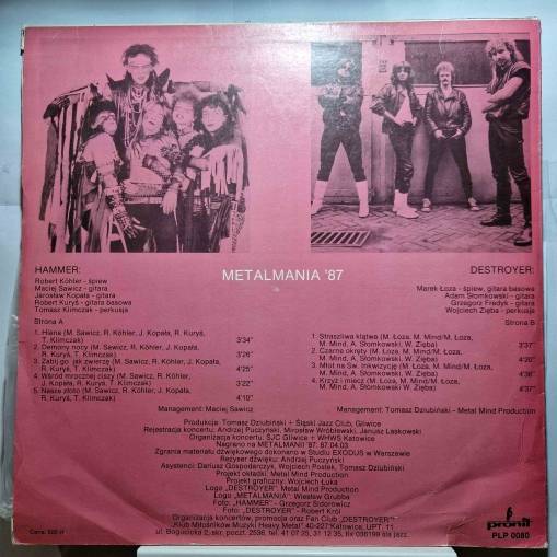 Metalmania '87 (LP) [NM]