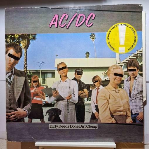 Okładka AC/DC - Dirty Deeds Done Dirt Cheap (LP) [EX]