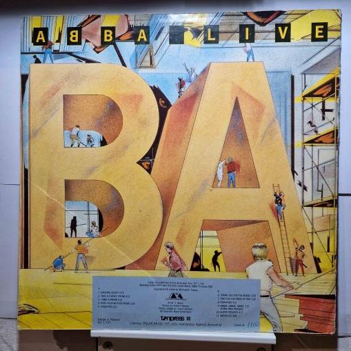 ABBA Live (LP) [EX]