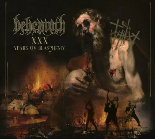 Okładka Behemoth - XXX Years Ov Blasphemy LP CLEAR